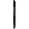 Ekena Millwork Valeriano Ceiling Medallion (Fits Canopies up to 6 1/4"), 12 1/8"OD x 3 5/8"ID x 3/4"P, Black Pearl CM12VABPS - alternate 3